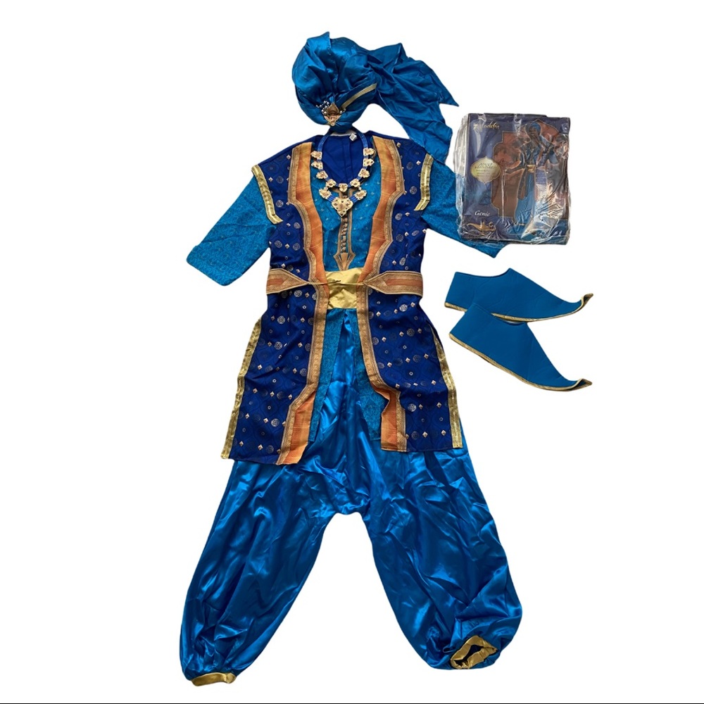 NEW Disney Aladdin Live Action Original Genie Mens Standard Halloween Costume